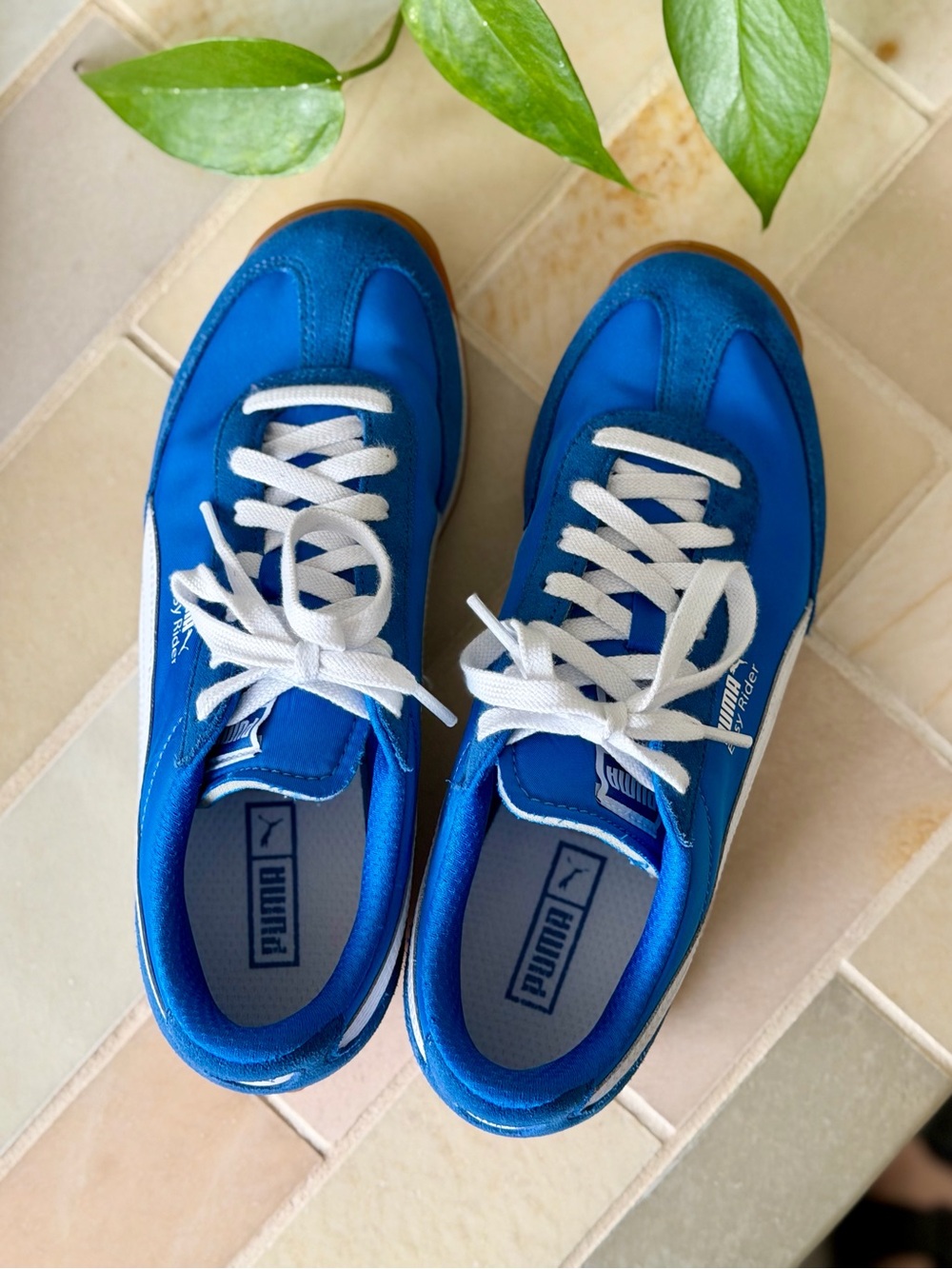 Blue PUMA Easy Rider Women’s Sneakers 9 - Picture 2 of 7